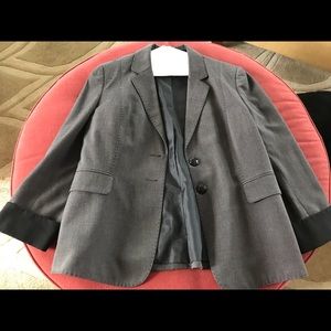 Women’s Black/Gray Business Pantsuit.